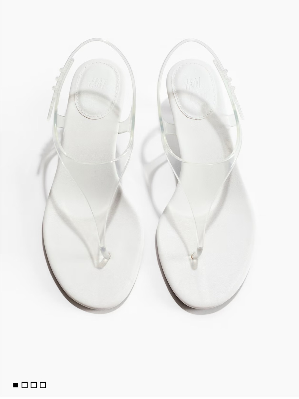 Sold out H&M jelly kitten heels